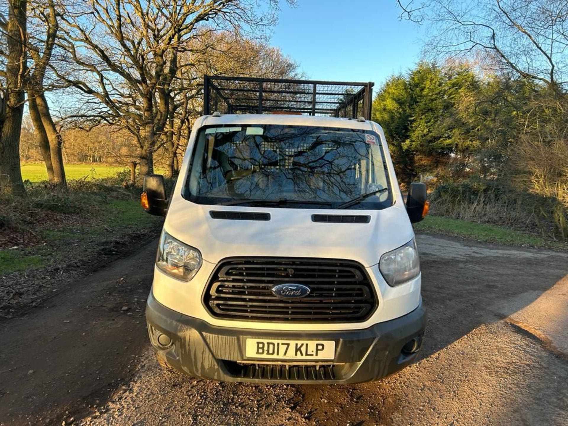 2017 17 FORD TRANSIT CREW CAB CAGED TIPPER - 66K MILES - 7 SEATS - EURO 6 - Bild 9 aus 15