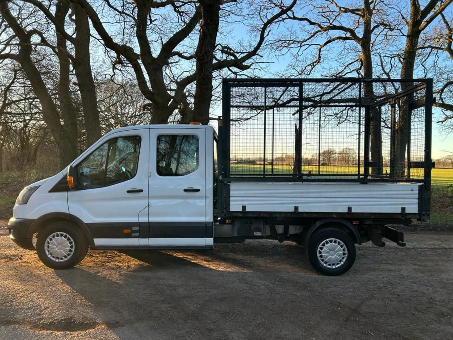 2017 17 FORD TRANSIT CREW CAB CAGED TIPPER - 66K MILES - 7 SEATS - EURO 6 - Bild 12 aus 15