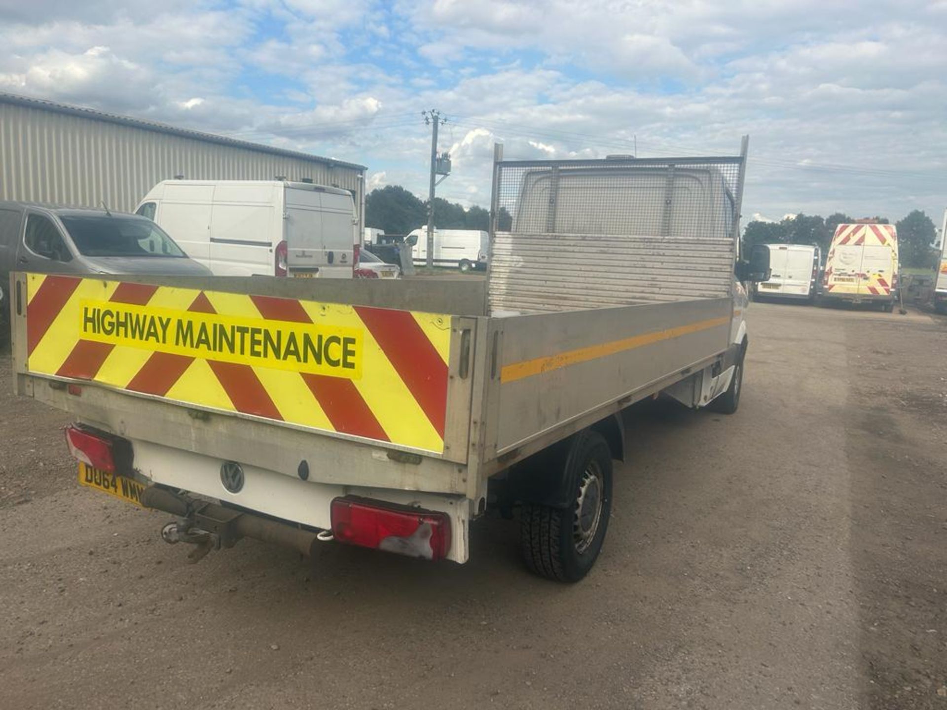 2014 64 VOLKSWAGEN CRAFTER LWB DROPSIDE - 167K MILES - NON RUNNER - LWB - Image 7 of 8