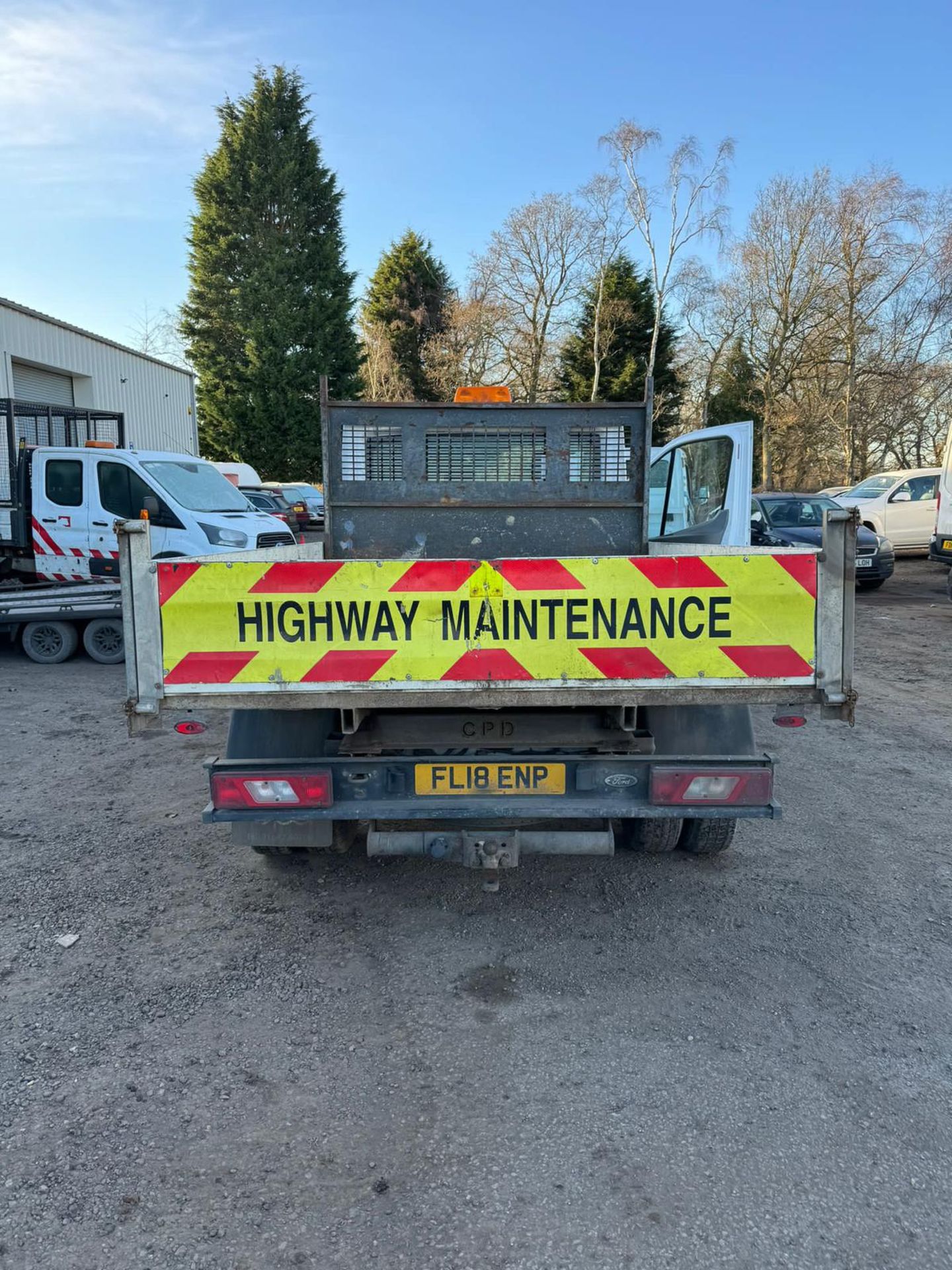 2018 18 FORD TRANSIT TIPPER - 135K MILES - EURO 6 - TWIN REAR WHEEL - Image 3 of 7