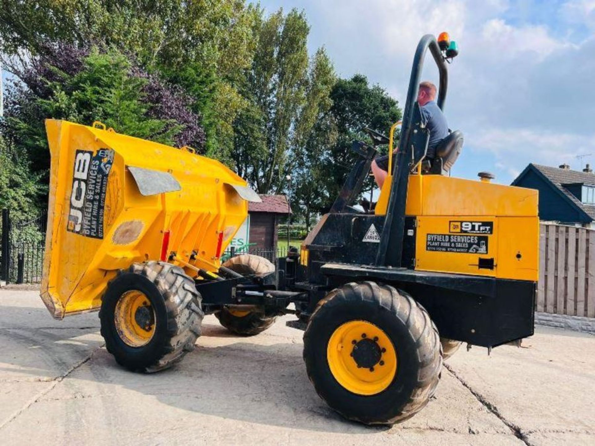 JCB 9TFT 4WD DUMPER *YEAR 2016, 1965 HOURS * C/W ROLE BAR - Bild 11 aus 14