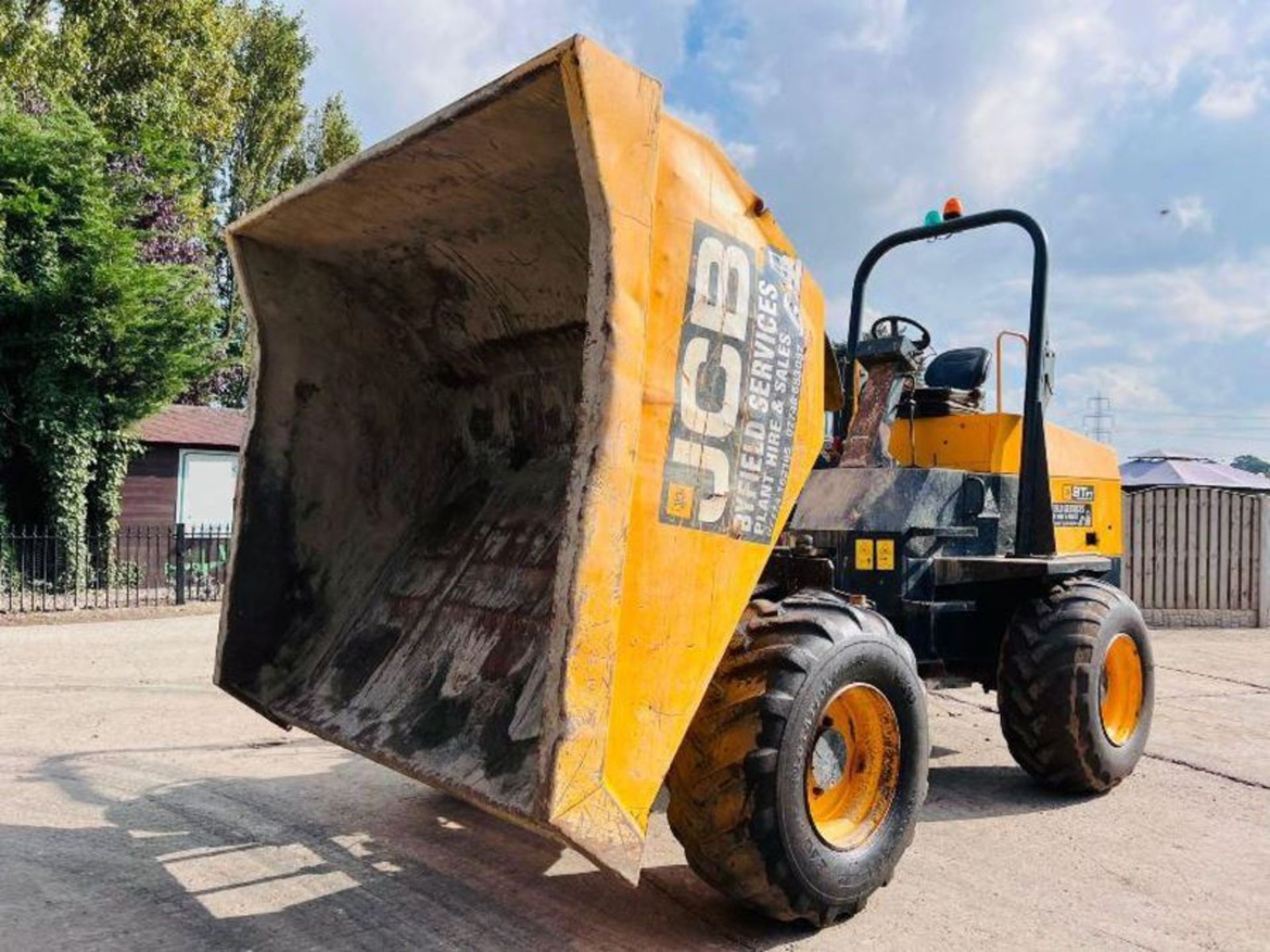 JCB 9TFT 4WD DUMPER *YEAR 2016, 1965 HOURS * C/W ROLE BAR - Bild 12 aus 14