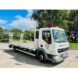 DAF 45.150 4X2 BEAVER TAIL LORRY C/W ALLOY RAMPS