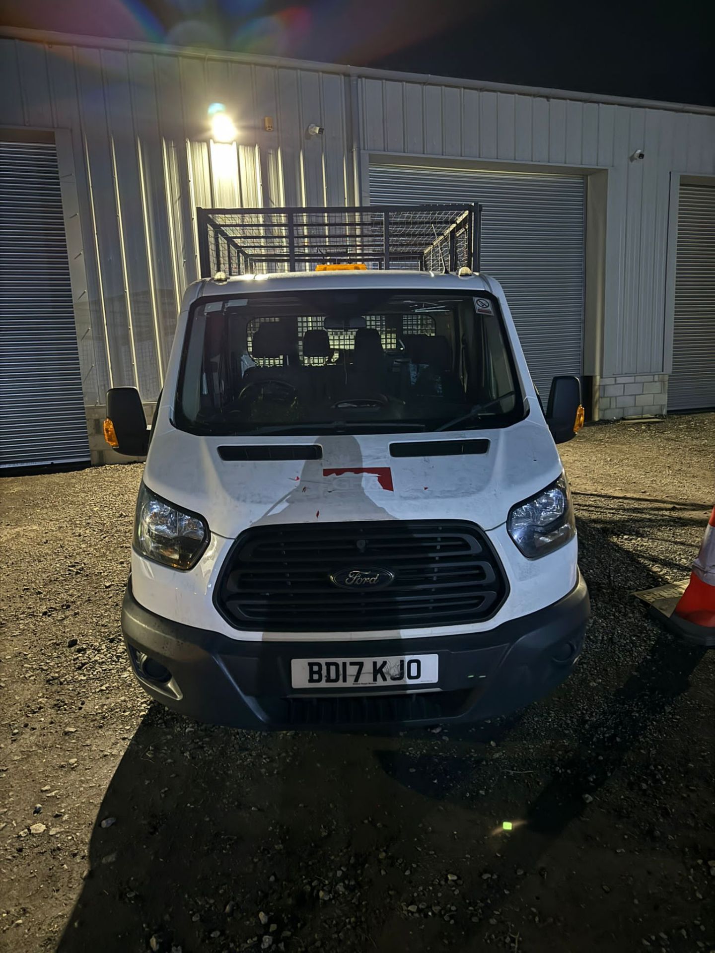2017 17 FORD TRANSIT CREW CAB CAGED TIPPER - 71K MILES - EURO 6 - 7 SEATS - Image 7 of 8