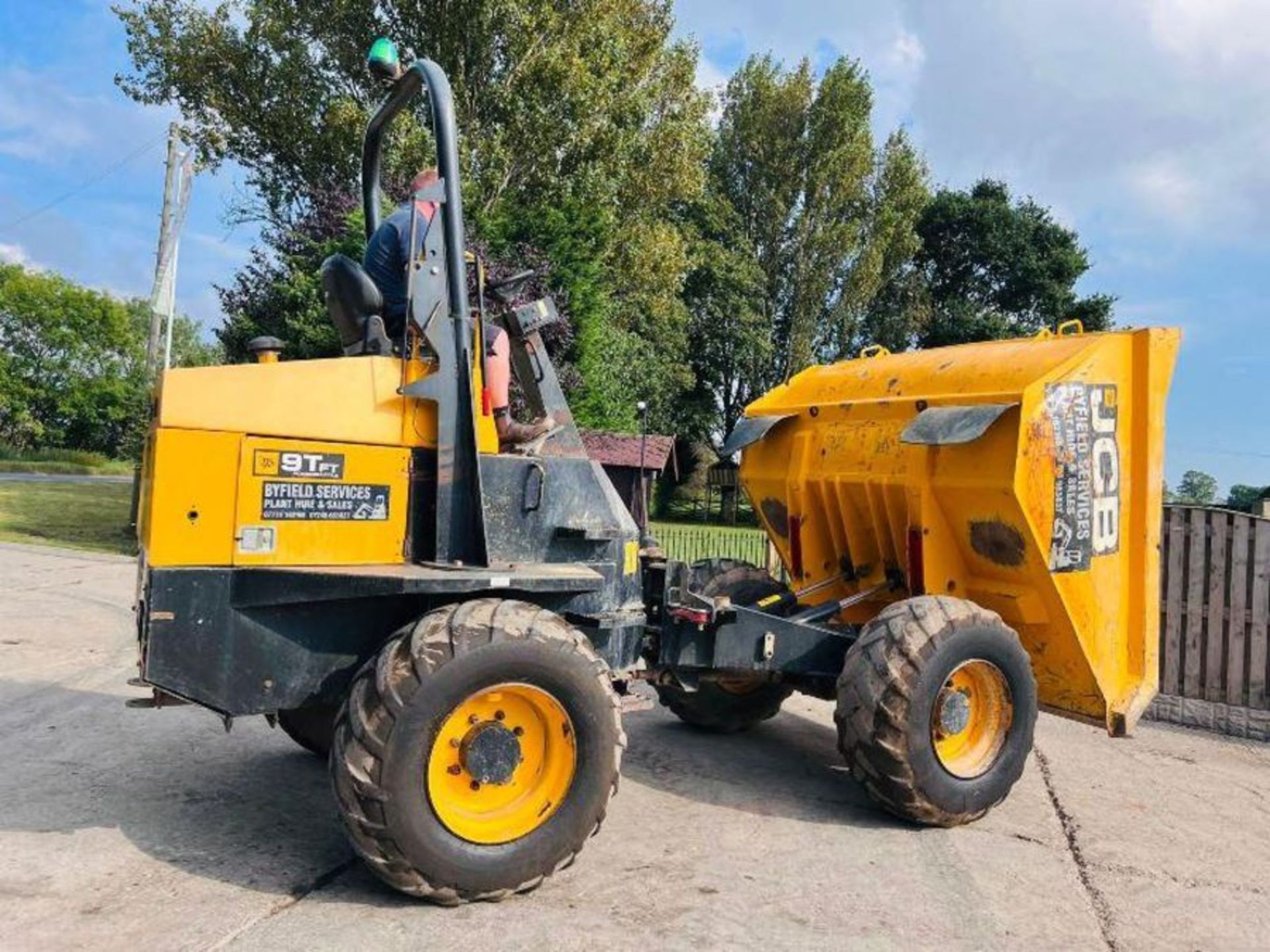 JCB 9TFT 4WD DUMPER *YEAR 2016, 1965 HOURS * C/W ROLE BAR - Bild 10 aus 14