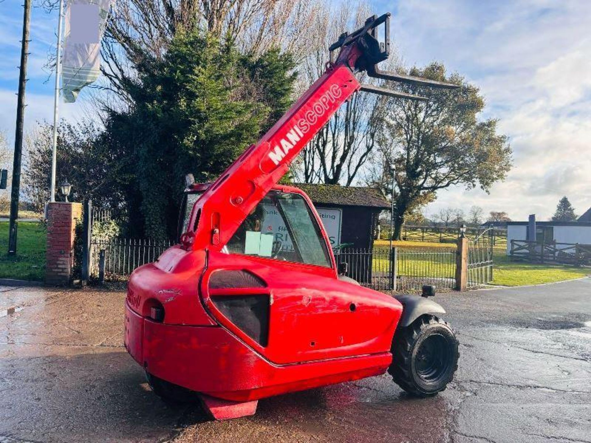 MANITOU SLT415E TELEHANDLER C/W PALLET TINES - Bild 3 aus 19