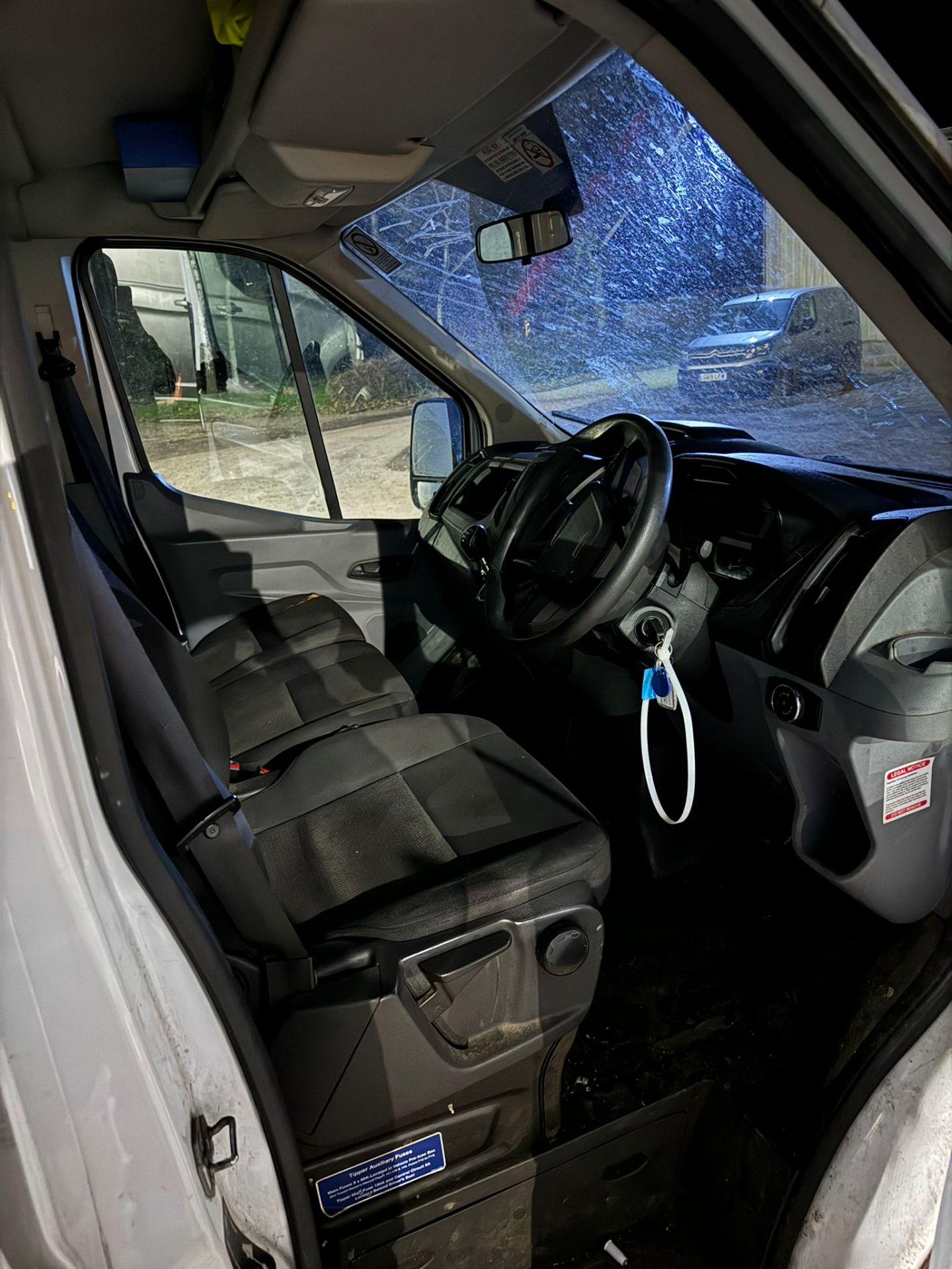 2017 17 FORD TRANSIT CREW CAB CAGED TIPPER - 71K MILES - EURO 6 - 7 SEATS - Image 8 of 8