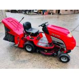 COUNTAX 330 RIDE ON MOWER *YEAR 2009* C/W COLLECTION BOX & HONDA ENGINE.