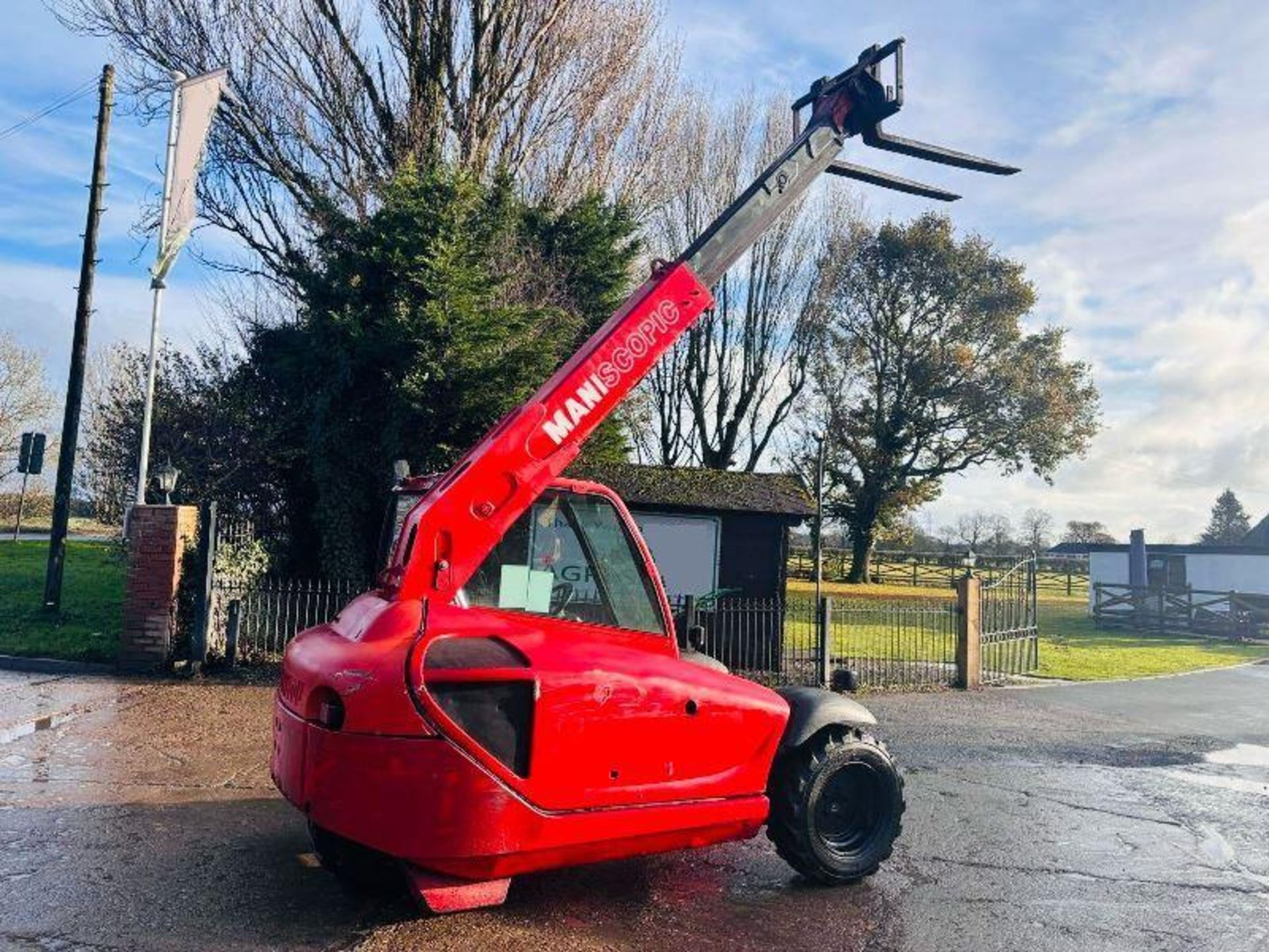 MANITOU SLT415E TELEHANDLER C/W PALLET TINES - Bild 7 aus 19