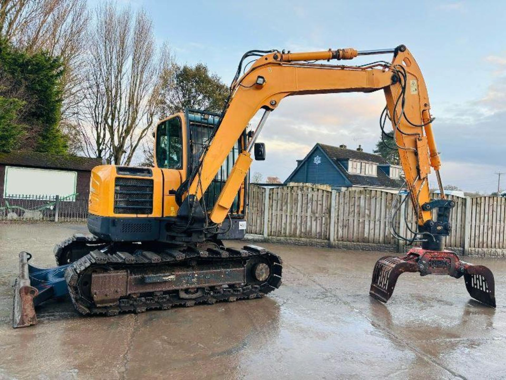 HYUNDAI 80CR-9R EXCAVATOR *YEAR 2016* C/W SELECTOR GRAB - Bild 4 aus 18