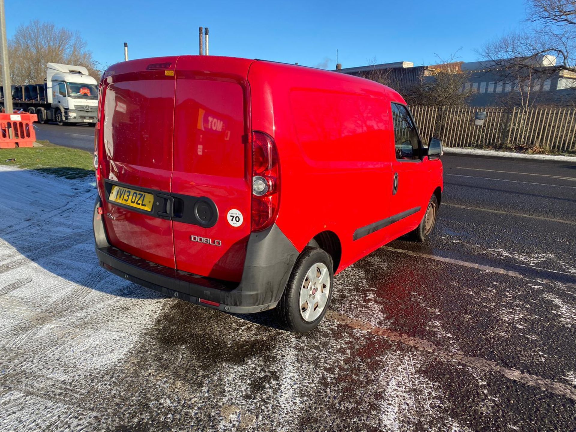 2013 13 FIAT DOBLO PANEL VAN - 50K MILES - EX ROYAL MAIL - Image 6 of 10