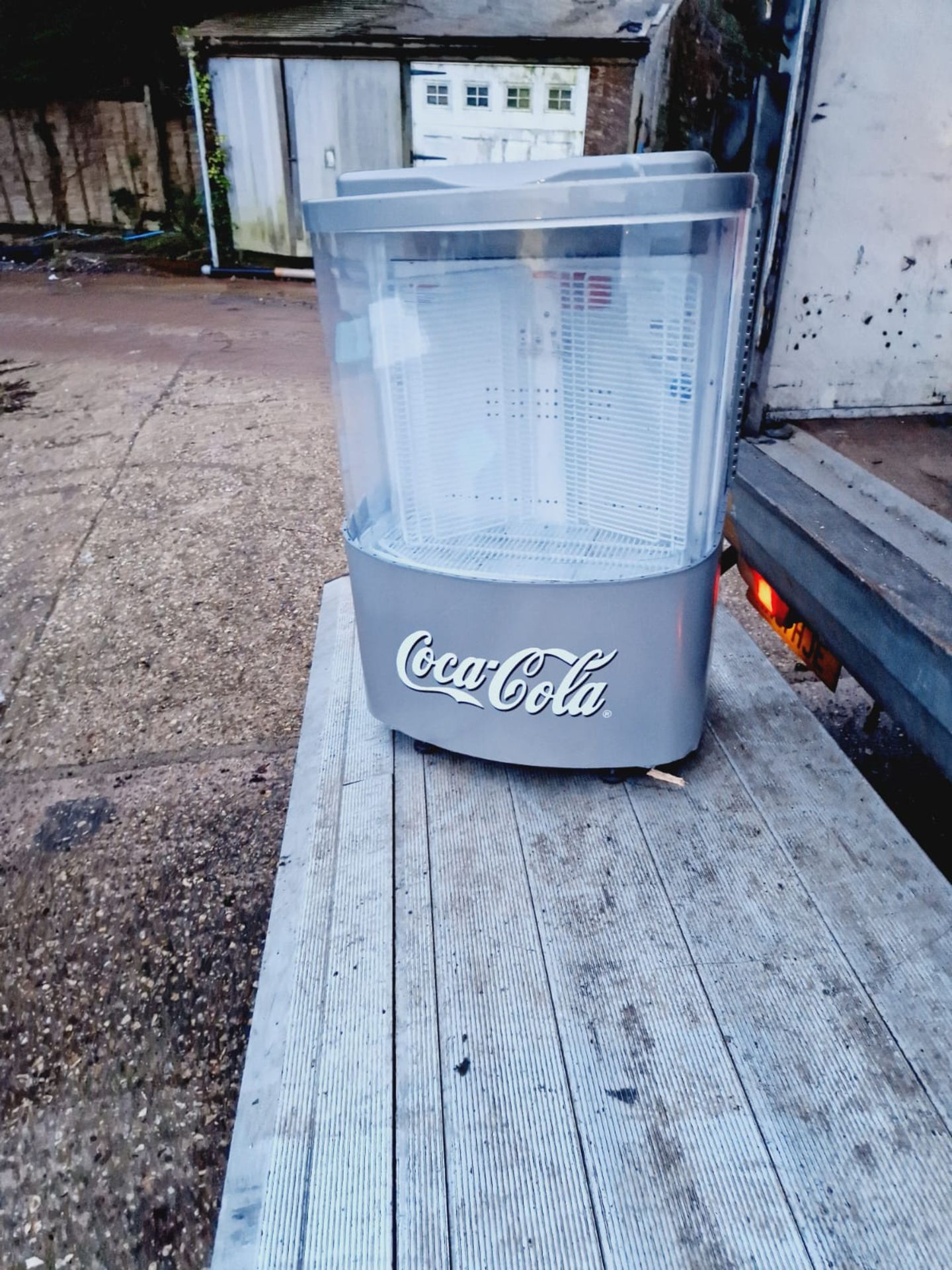 TOP LOADING COKE FRIDGE DRINK DISPLAY FRIDGE