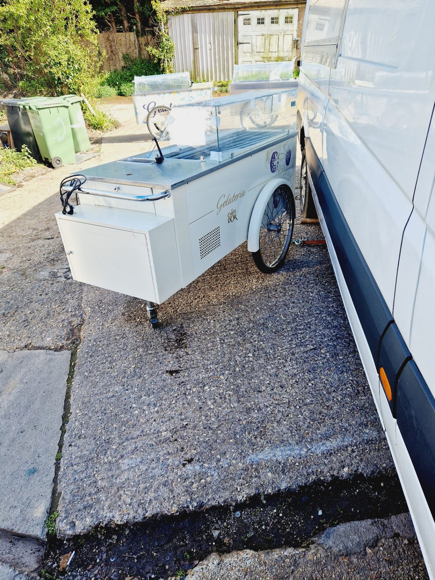 ICE CREAM CART FULLY WORKING - 13 AMP PLUG - Image 5 of 7