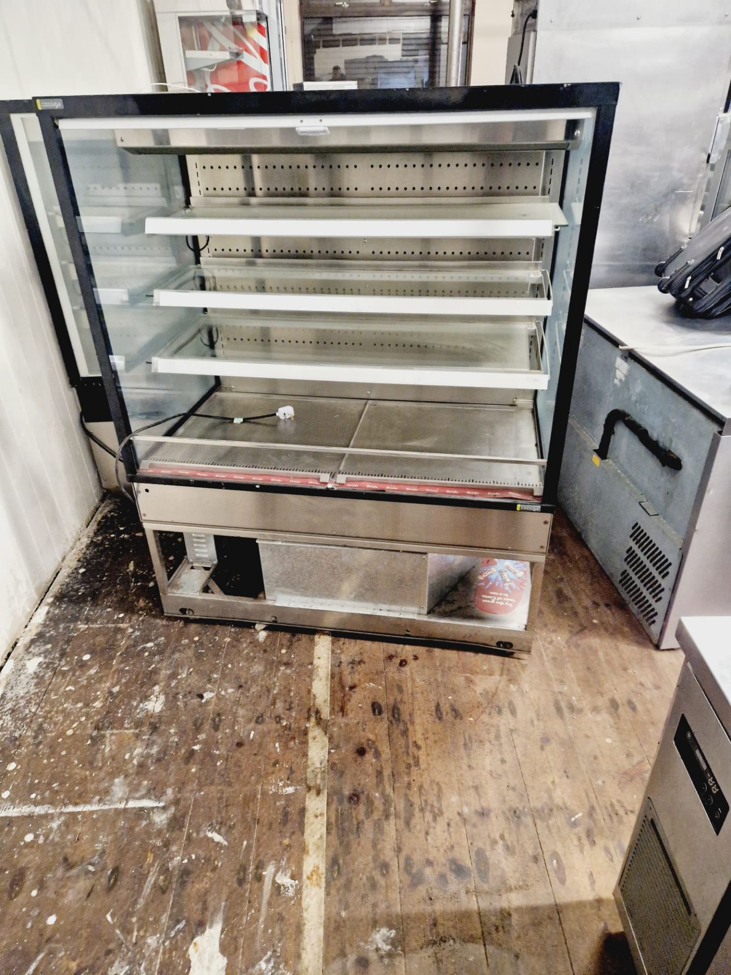 GRAB AND GO DISPLAY FRIDGE SELF SERVICE DISPLAY -1200 MM W - WORKING AND SERVICED