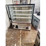 GRAB AND GO DISPLAY FRIDGE SELF SERVICE DISPLAY -1200 MM W - WORKING AND SERVICED