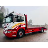 SCANIA P230 4X2 BEAVER TAIL LORRY C/W MANUAL GEAR BOX & WINCH