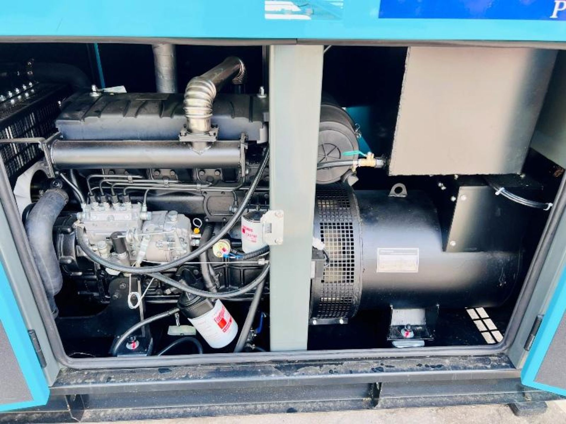 BRAND NEW KAWAKENI KK50 50KVA SILENT RUN GENERATOR *YEAR 2023. - Image 17 of 18