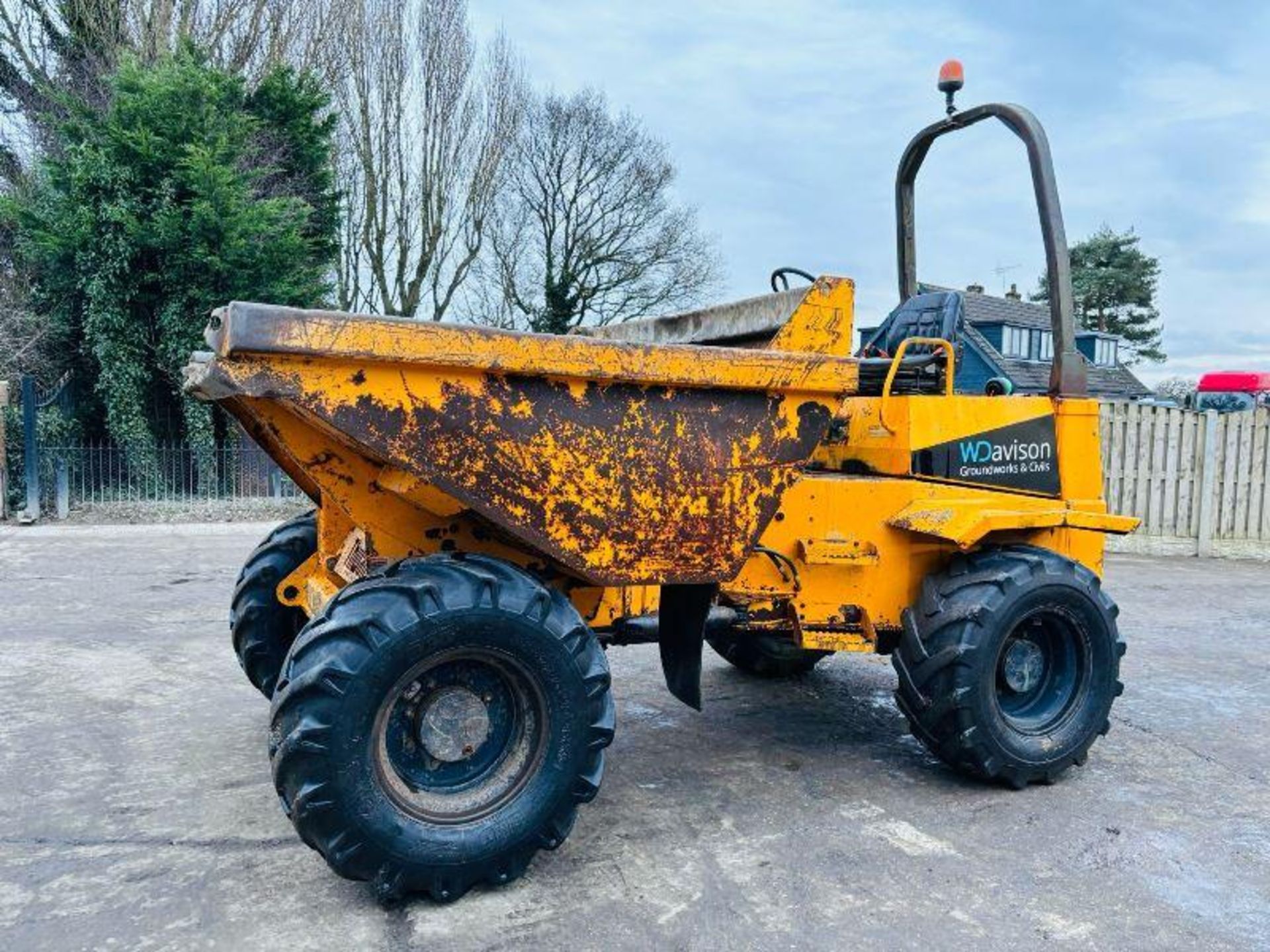 THWAITES 6 TON 4WD DUMPER C/W ROLE BAR - Image 11 of 16