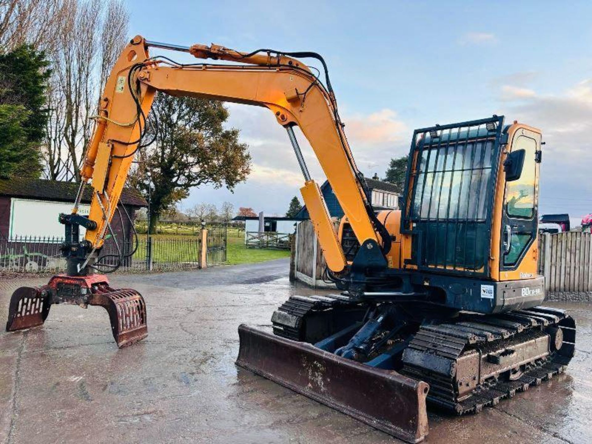 HYUNDAI 80CR-9R EXCAVATOR *YEAR 2016* C/W SELECTOR GRAB - Bild 15 aus 18