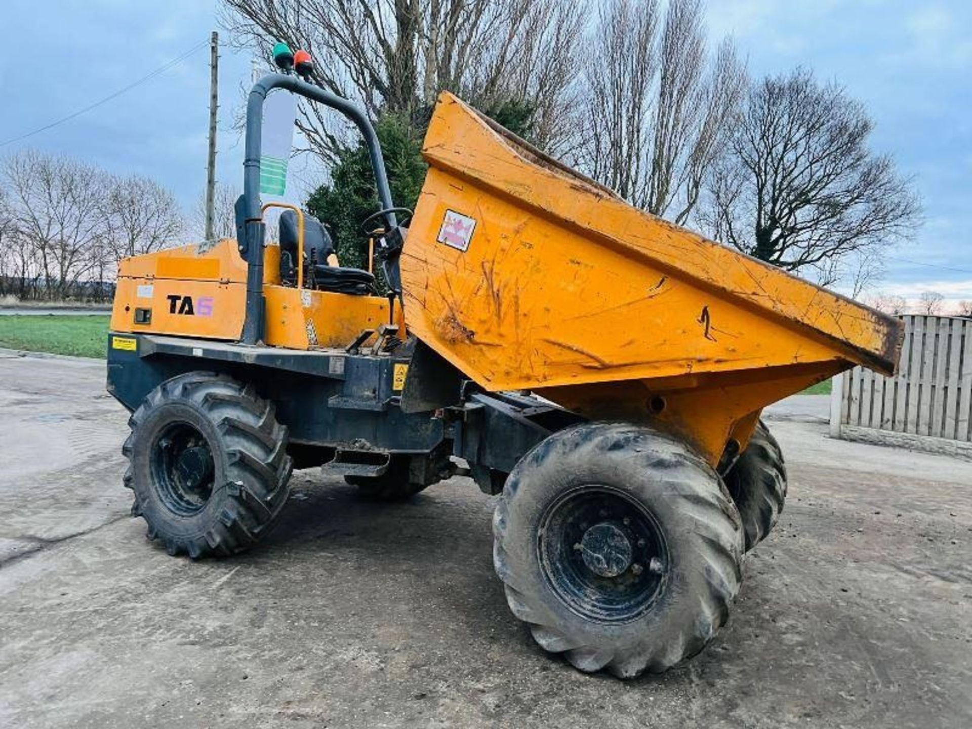 TEREX TA6 4WD DUMPER * YEAR 2015 * C/W ROLE BAR - Bild 5 aus 12