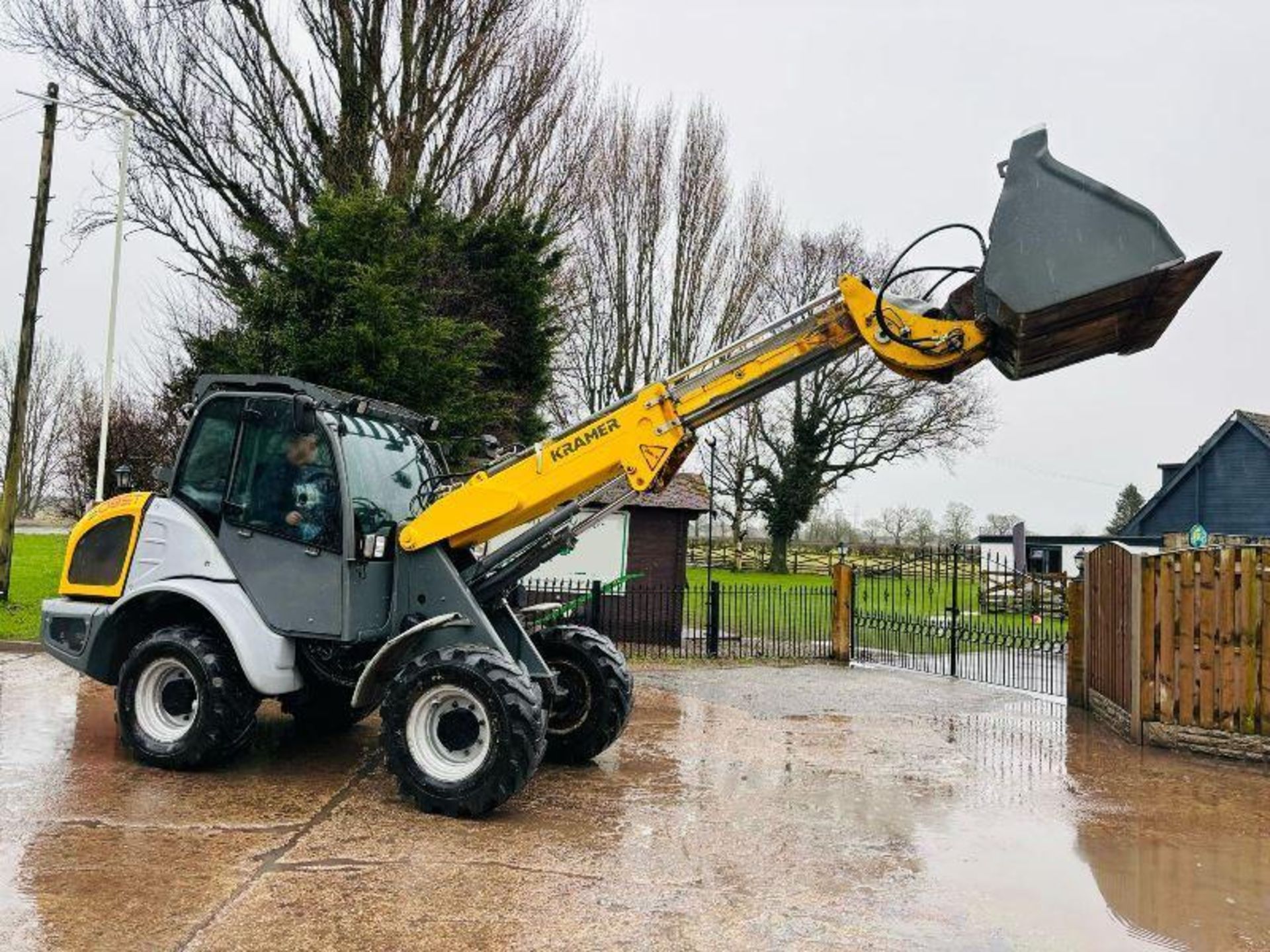 KRAMER 8085T 4WD TELEHANDLER *YEAR 2018* C/W BUCKET  - Bild 13 aus 15