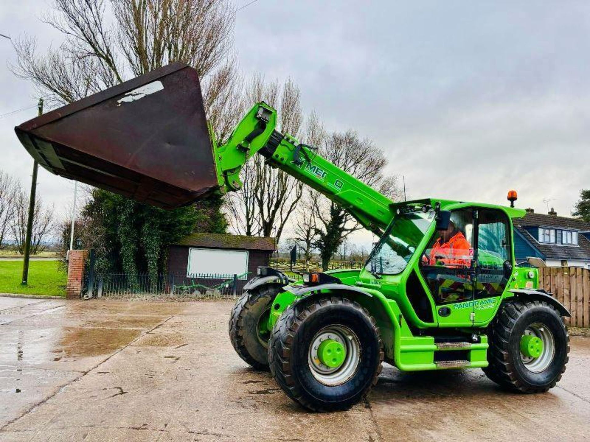 MERLO P55.9 4WD TELEHANDLER *AG-SPEC, YEAR 2012, 9 METER, 5.5 TON LIFT* C/W BUCKET - Bild 19 aus 20