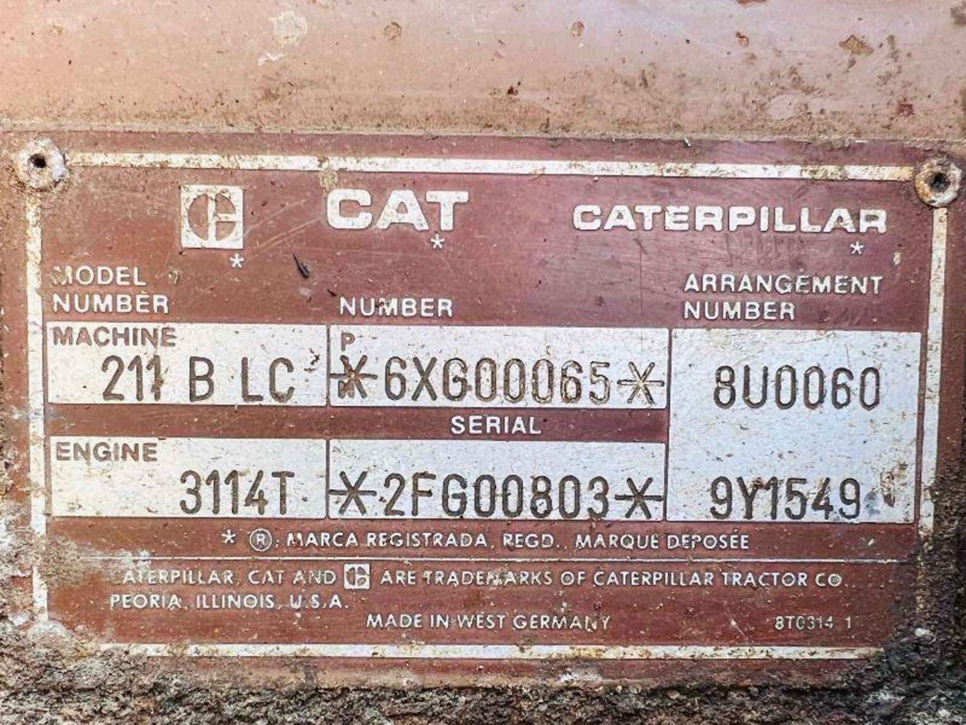 CATERPILLAR 211BLC TRACKED EXCAVATOR C/W PERKINS ENGINE - Bild 14 aus 14