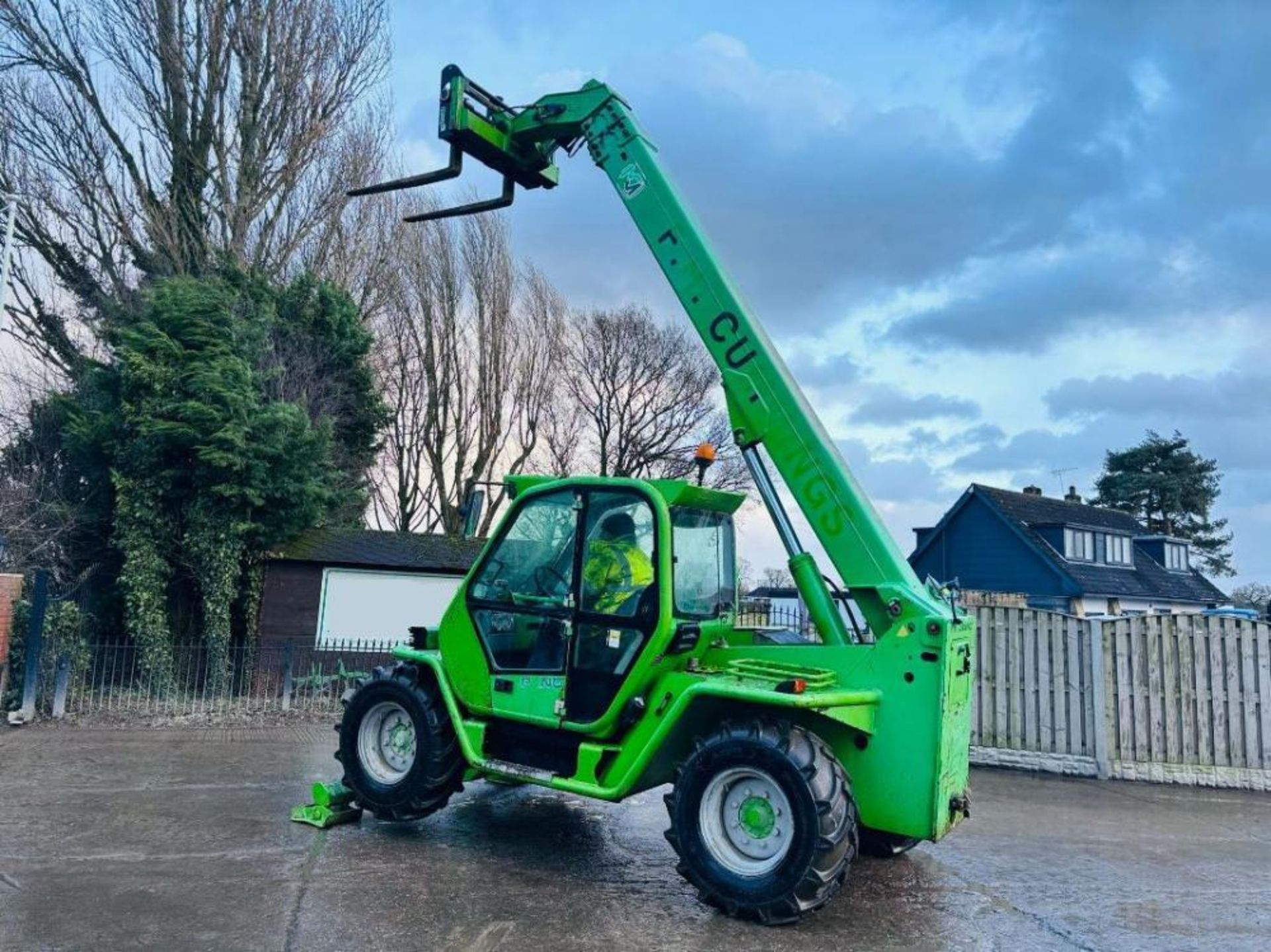 MERLO P38.13 4WD TELEHANDLER *13 METER REACH* C/W PALLET TINES - Image 3 of 17