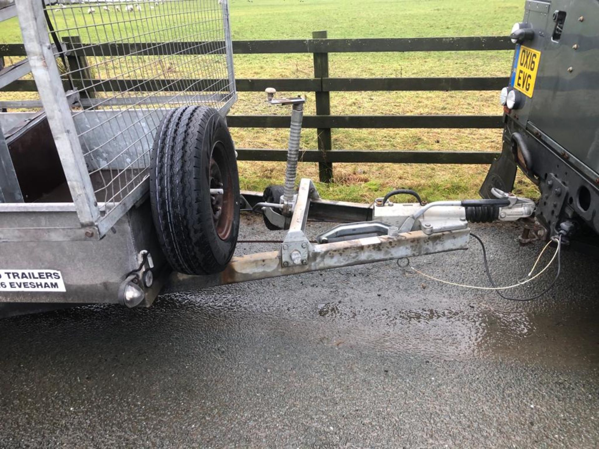 HAZLEWOOD SINGLE AXLE 1500KG COVERED TRAILER - EX WEST MIDLANDS POLICE - Image 5 of 11