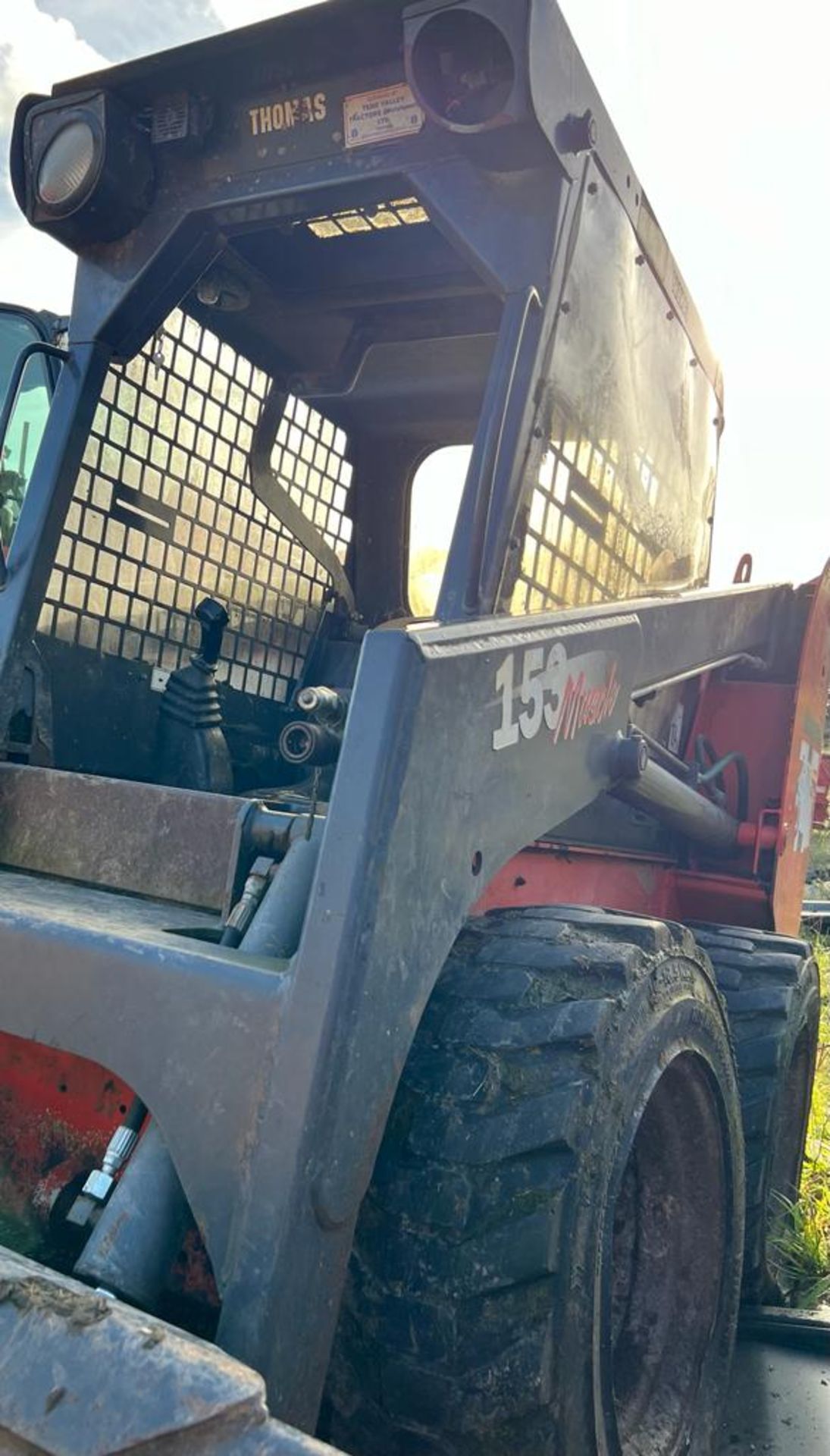 2003 THOMAS 153 SKIDSTEER. - Image 5 of 7