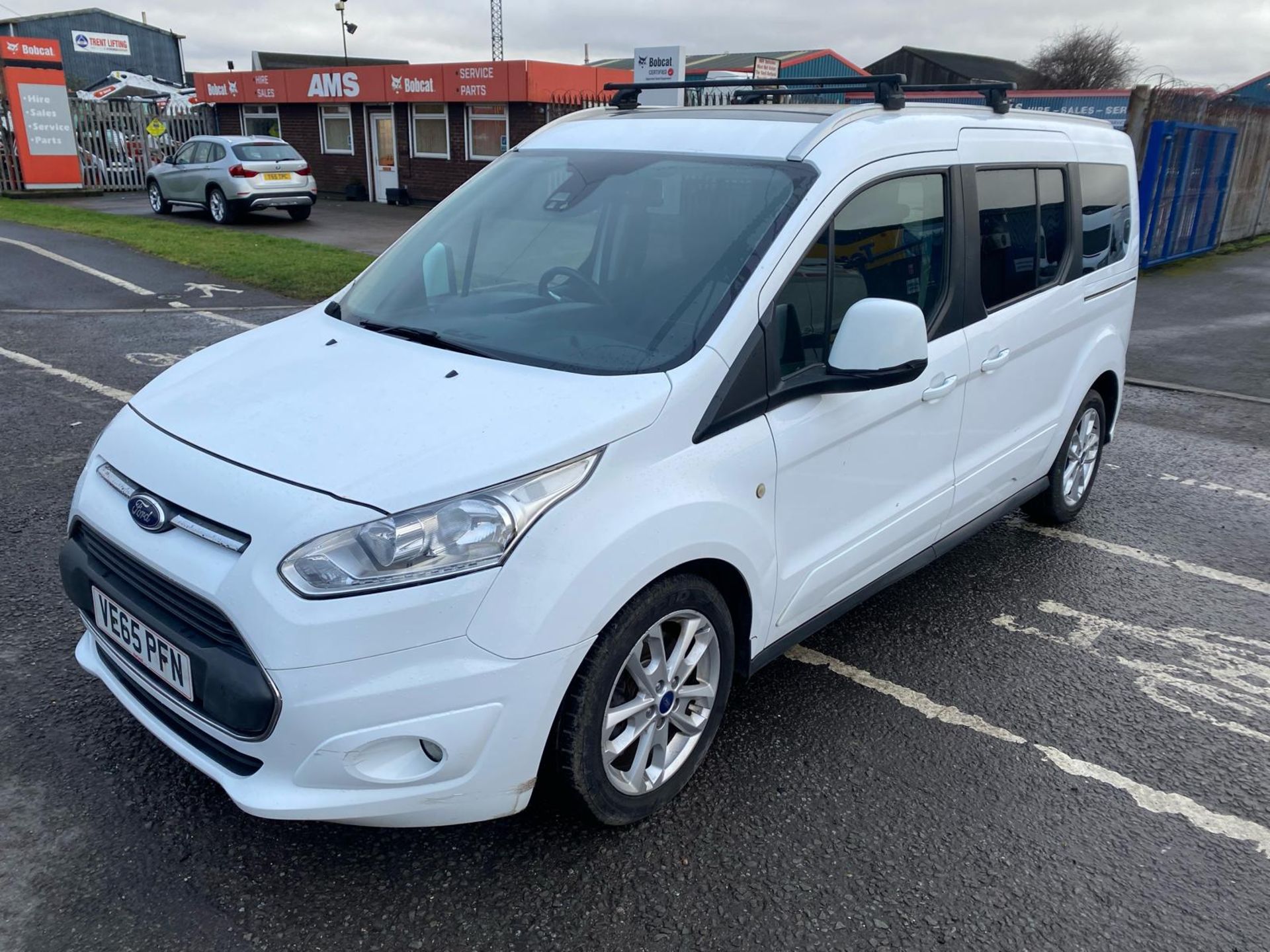 2015 65 FORD TRANSIT CONNECT TITANIUM TOURNEO MINIBUS - 82K MILES - AIR CON - ALLOY WHEELS - Image 3 of 15