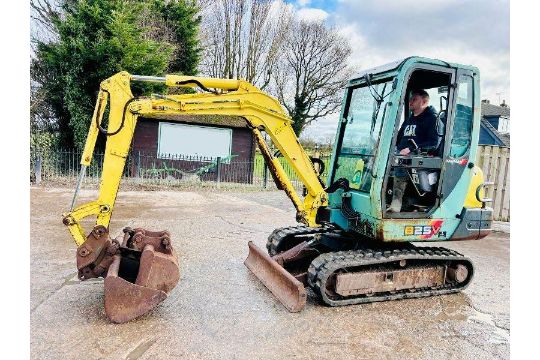 YANMAR B25V TRACKED EXCAVATOR C/W SELECTION OF BUCKETS - Image 13 of 14