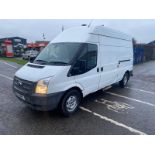 2013 13 FORD TRANSIT 350 WORKSHOP VAN - 113K MILES - 2.2 RWD - INTERNAL RACKING - ON BOARD ELECTRICS