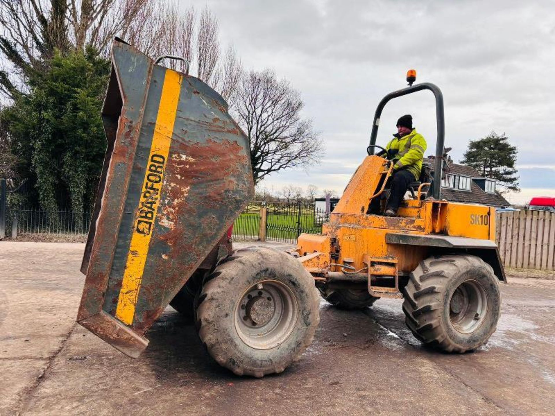 BARFORD SK10000 4WD DUMPER C/W ROLE BAR  - Image 5 of 18