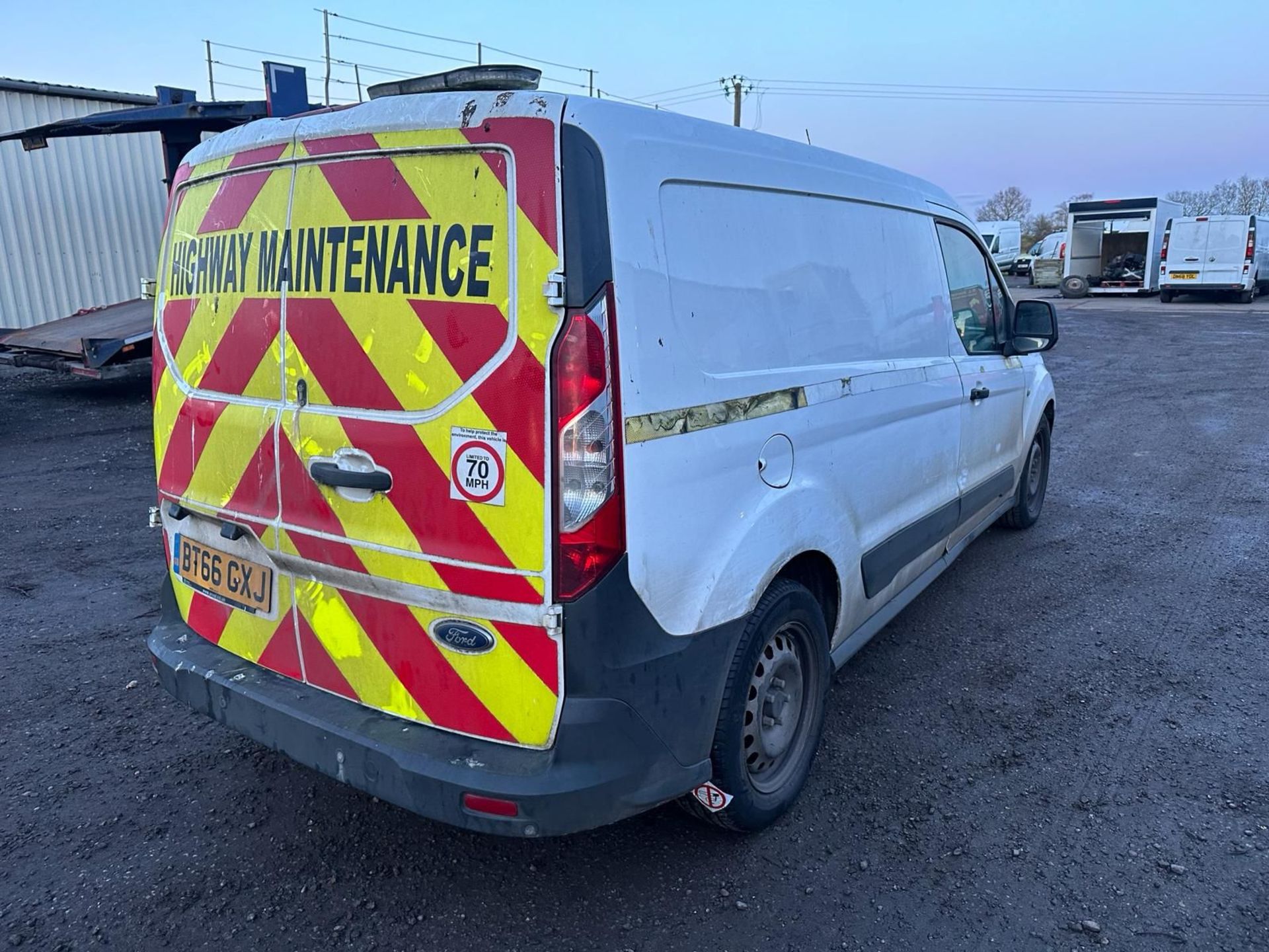 2016 66 FORD TRANSIT CONNECT LWB PANEL VAN - 123K MILES - AIR CON - Image 7 of 10