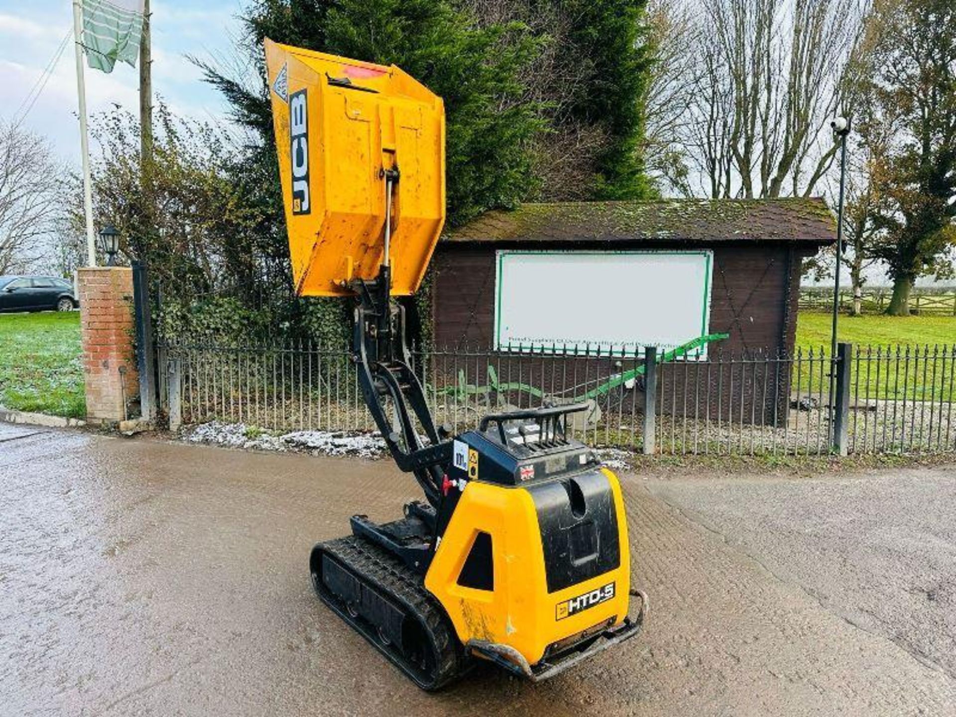 JCB HTD-5 TRACKED HIGH TIP PEDESTRIAN DUMPER *YEAR 2018* - Bild 15 aus 16