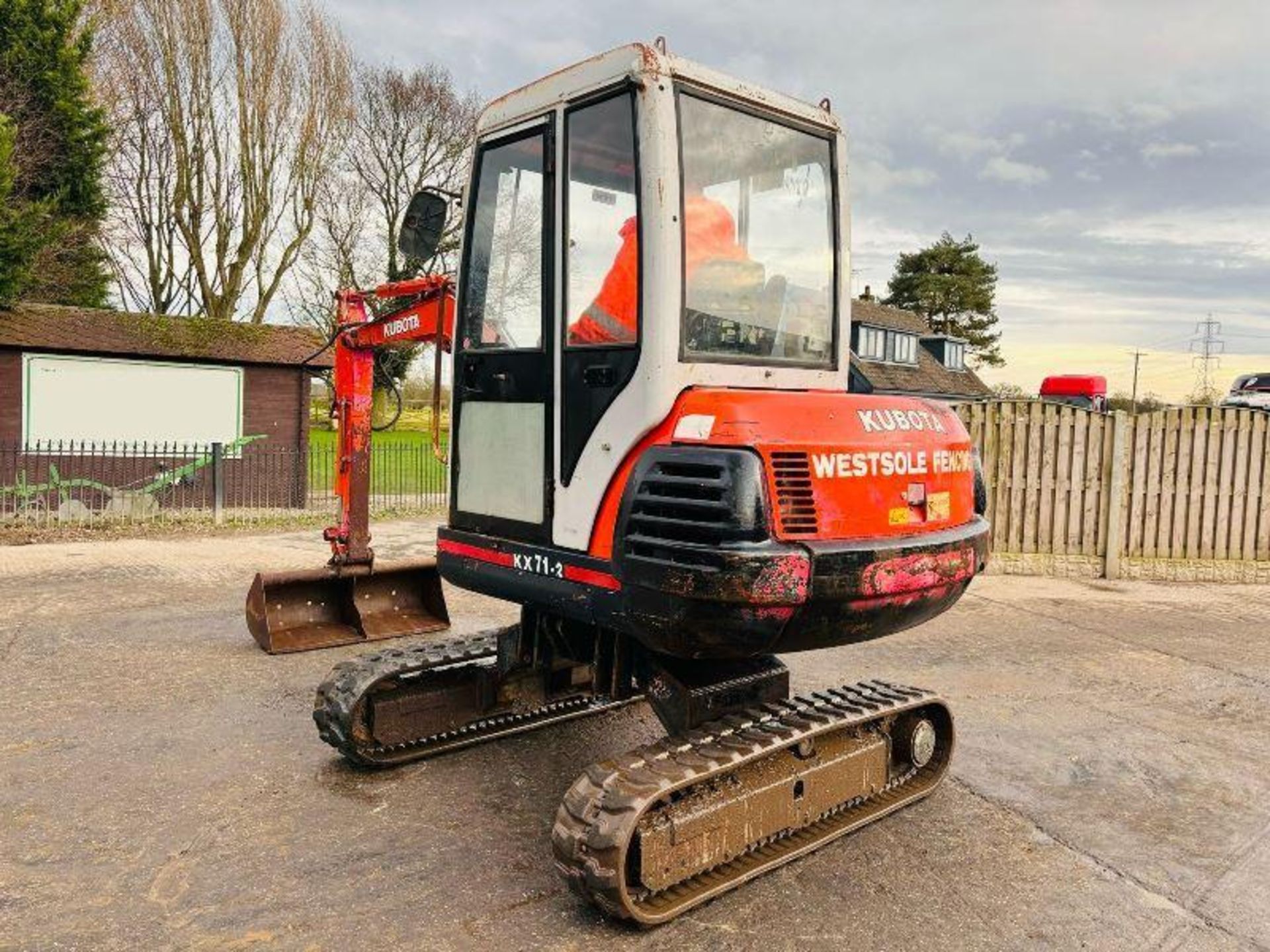 KUBOTA KX71-2 TRACKED EXCAVATOR C/W HIGH CLEARENCE - Bild 2 aus 13