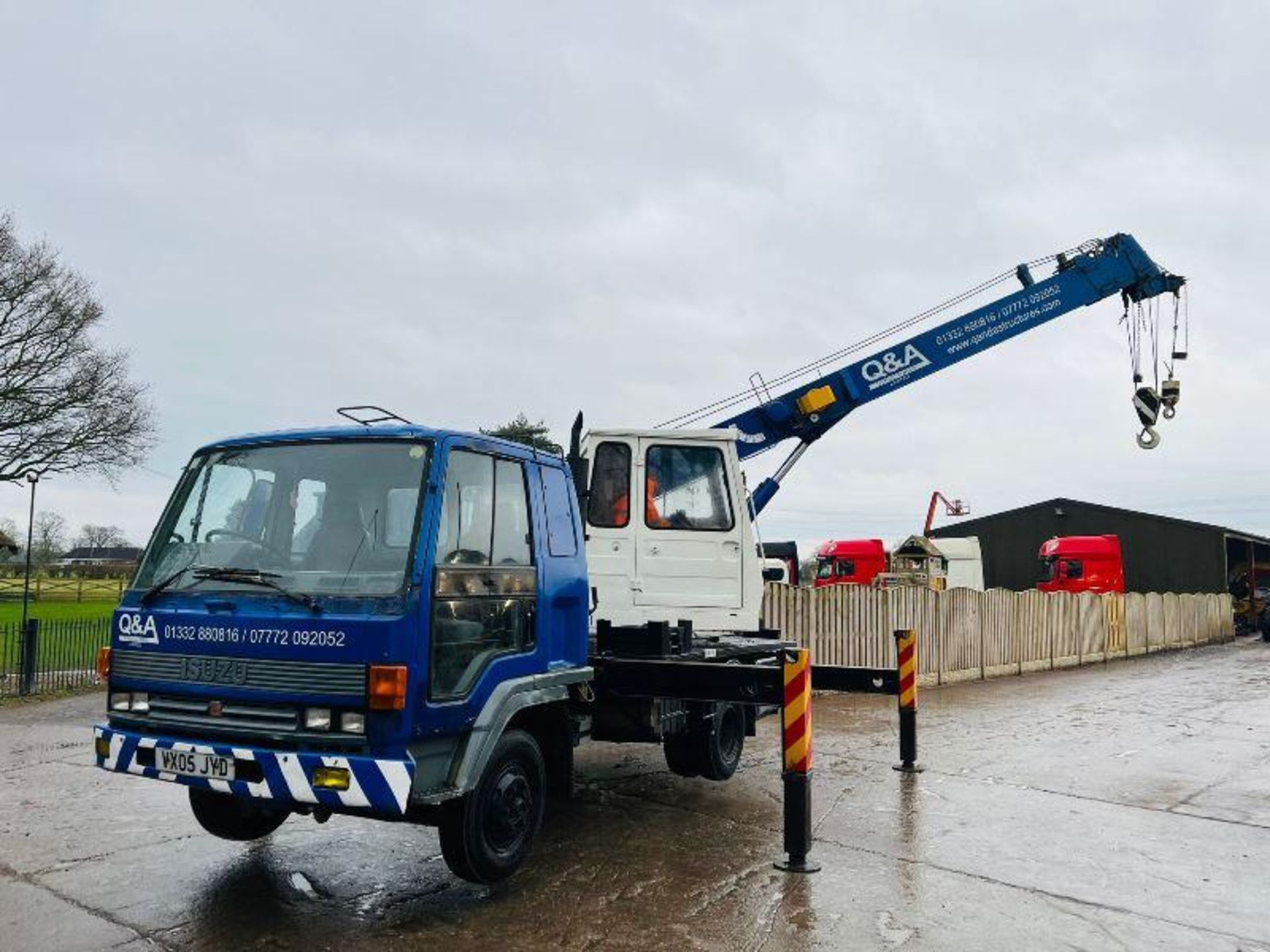 ISUZU 4X2 LORRY C/W KATO NK-70M CRANE *22 METER REACH* - Image 11 of 19