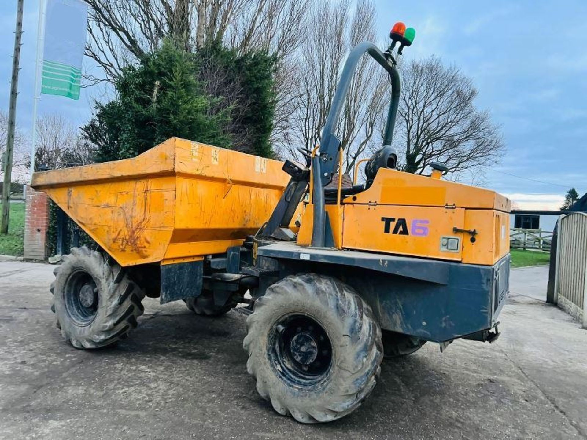 TEREX TA6 4WD DUMPER * YEAR 2015 * C/W ROLE BAR - Bild 9 aus 12