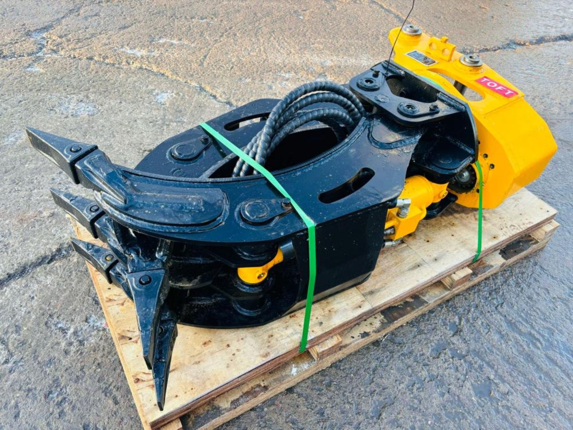 UNUSED TOFT04G HYDRAULIC LOGG GRAPPLE *YEAR 2023* C/W 45MM PINS - Bild 8 aus 9