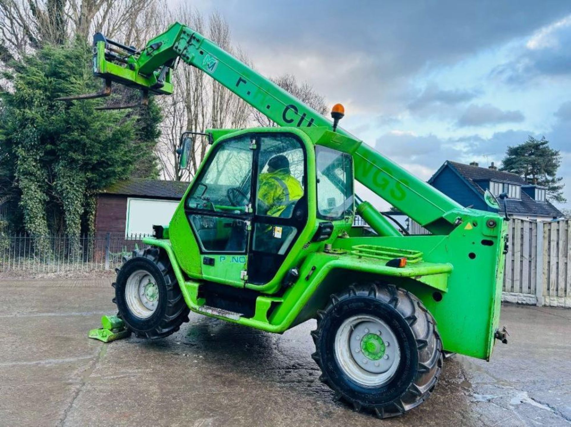 MERLO P38.13 4WD TELEHANDLER *13 METER REACH* C/W PALLET TINES - Image 15 of 17