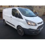 2016 16 FORD TRANSIT CUSTOM - EX COUNCIL - EURO 6 *NEW ENGINE FITTED VIA FORD WARRANTY SCHEME