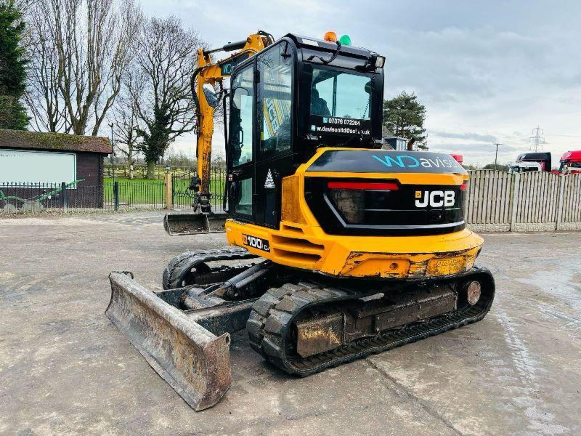 JCB 100C-1 TRACKED EXCAVATOR *YEAR 2017* C/W QUICK HITCH & BUCKET - Bild 14 aus 17