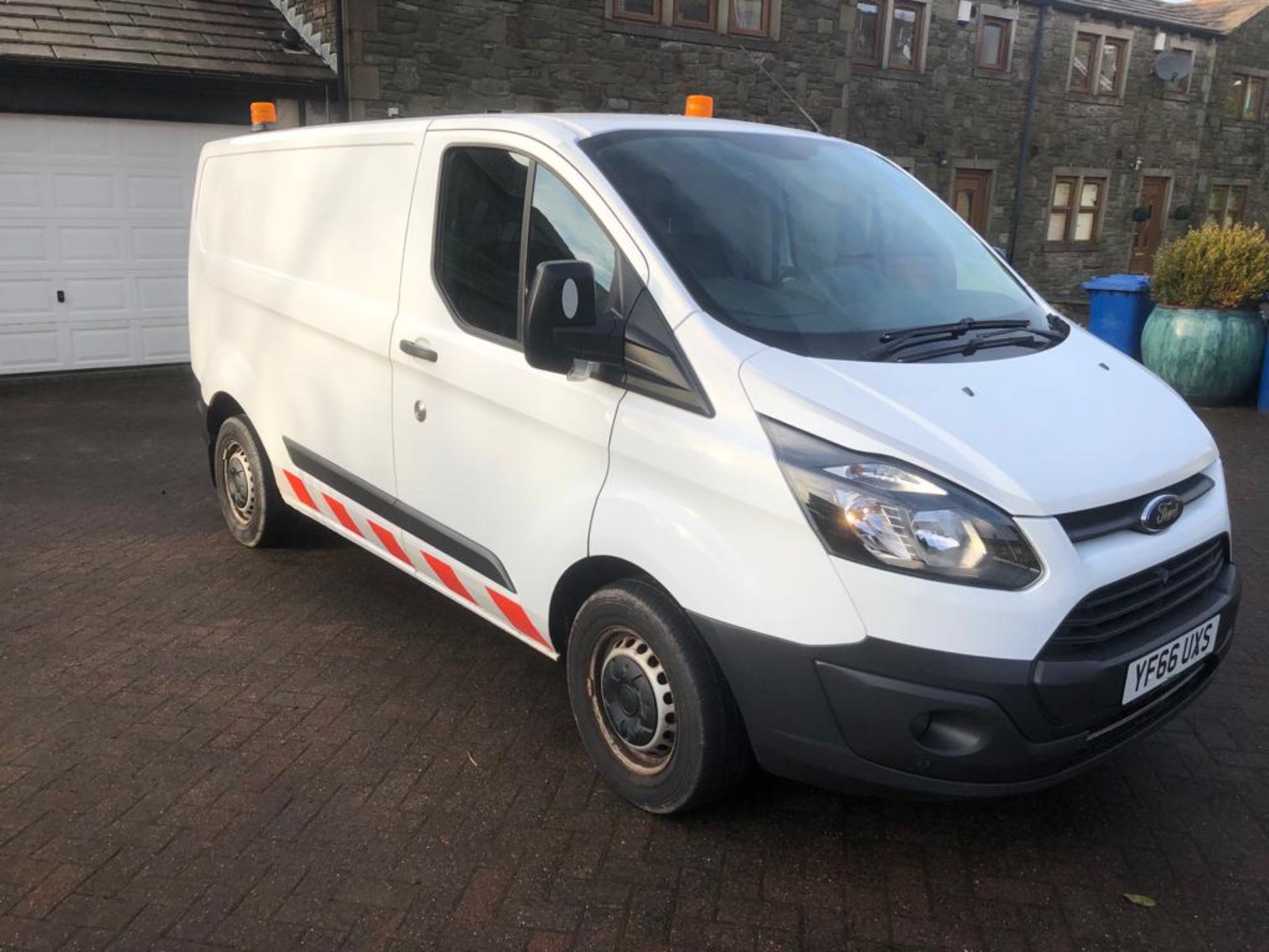 2017 66 FORD TRANSIT CUSTOM PANEL VAN - EX CADENT GAS - EURO 6 - AIR CON - 101,205 MILES