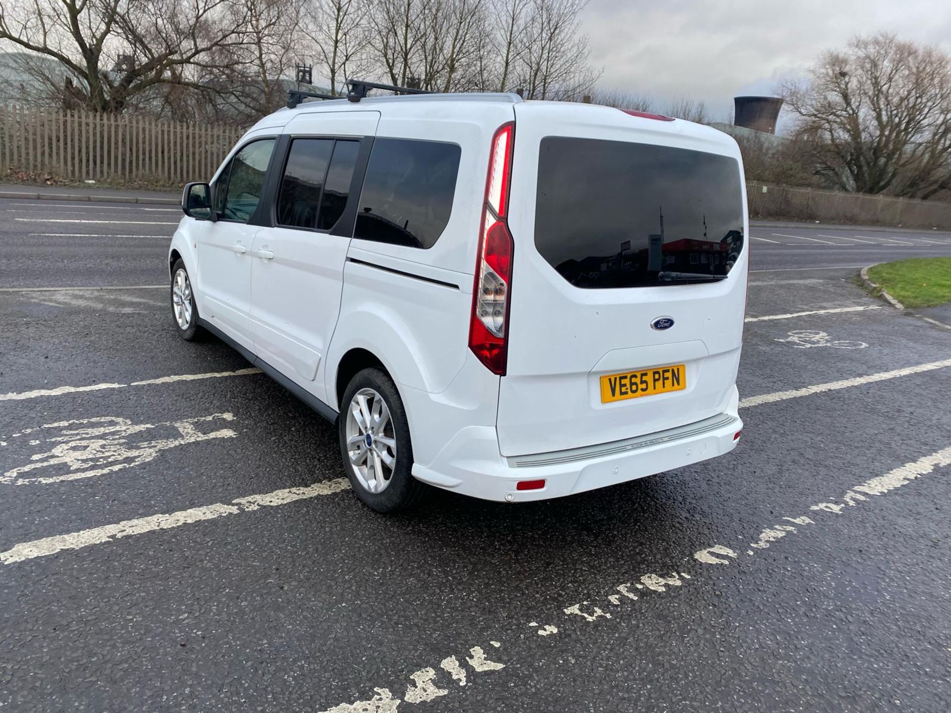 2015 65 FORD TRANSIT CONNECT TITANIUM TOURNEO MINIBUS - 82K MILES - AIR CON - ALLOY WHEELS - Image 4 of 15