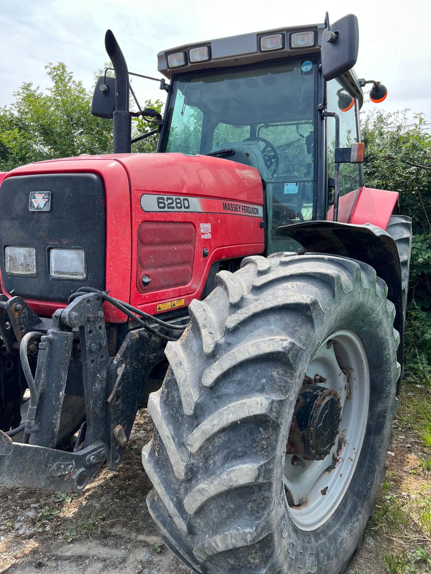 1999 MASSEY FERGUSON 6280 TRACTOR - Bild 2 aus 14