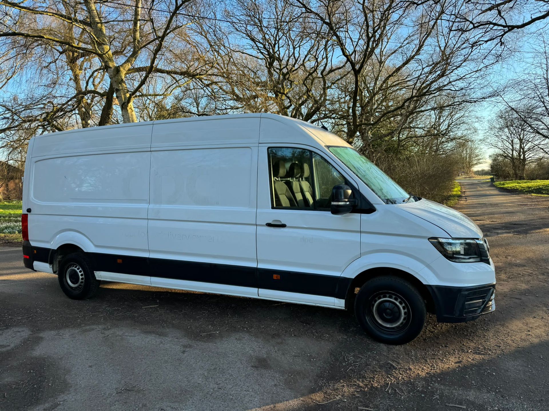 2019 69 VOLKSWAGEN CRAFTER LWB HIGH ROOF PANEL VAN - 87K MILES - PLY LINED. - Image 8 of 11