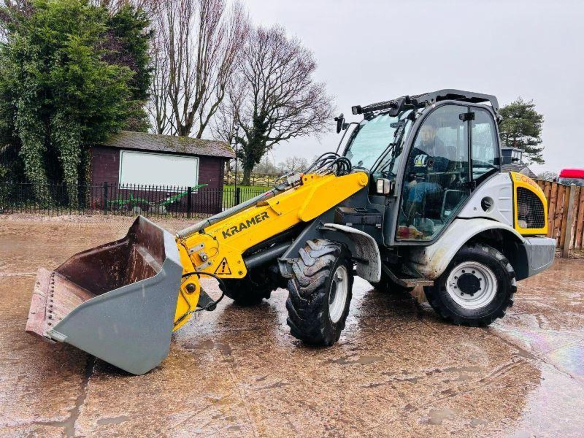 KRAMER 8085T 4WD TELEHANDLER *YEAR 2018* C/W BUCKET 