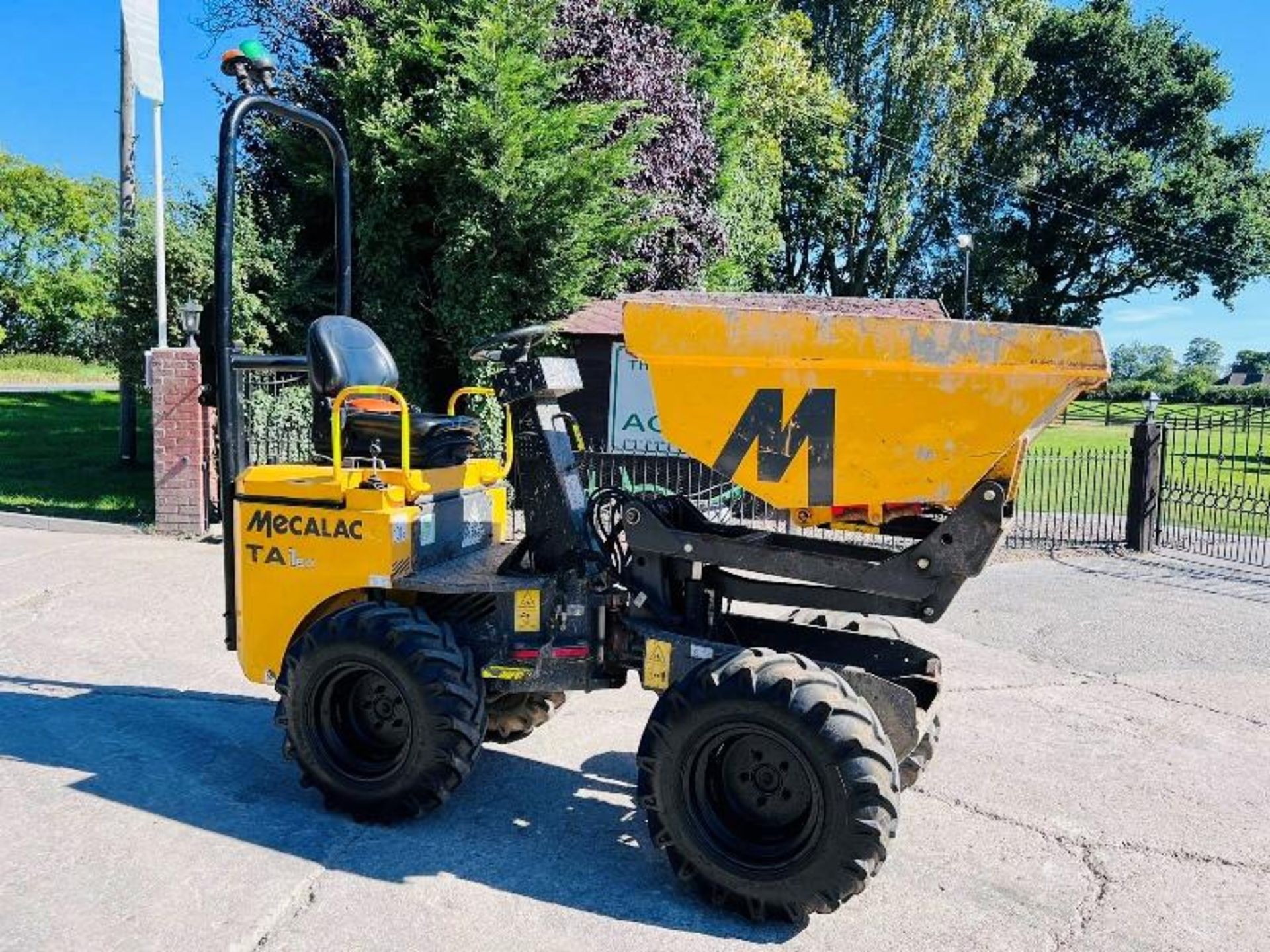 MECALAC TA1 1 TON HIGH TIP DUMPER *YEAR 2018*