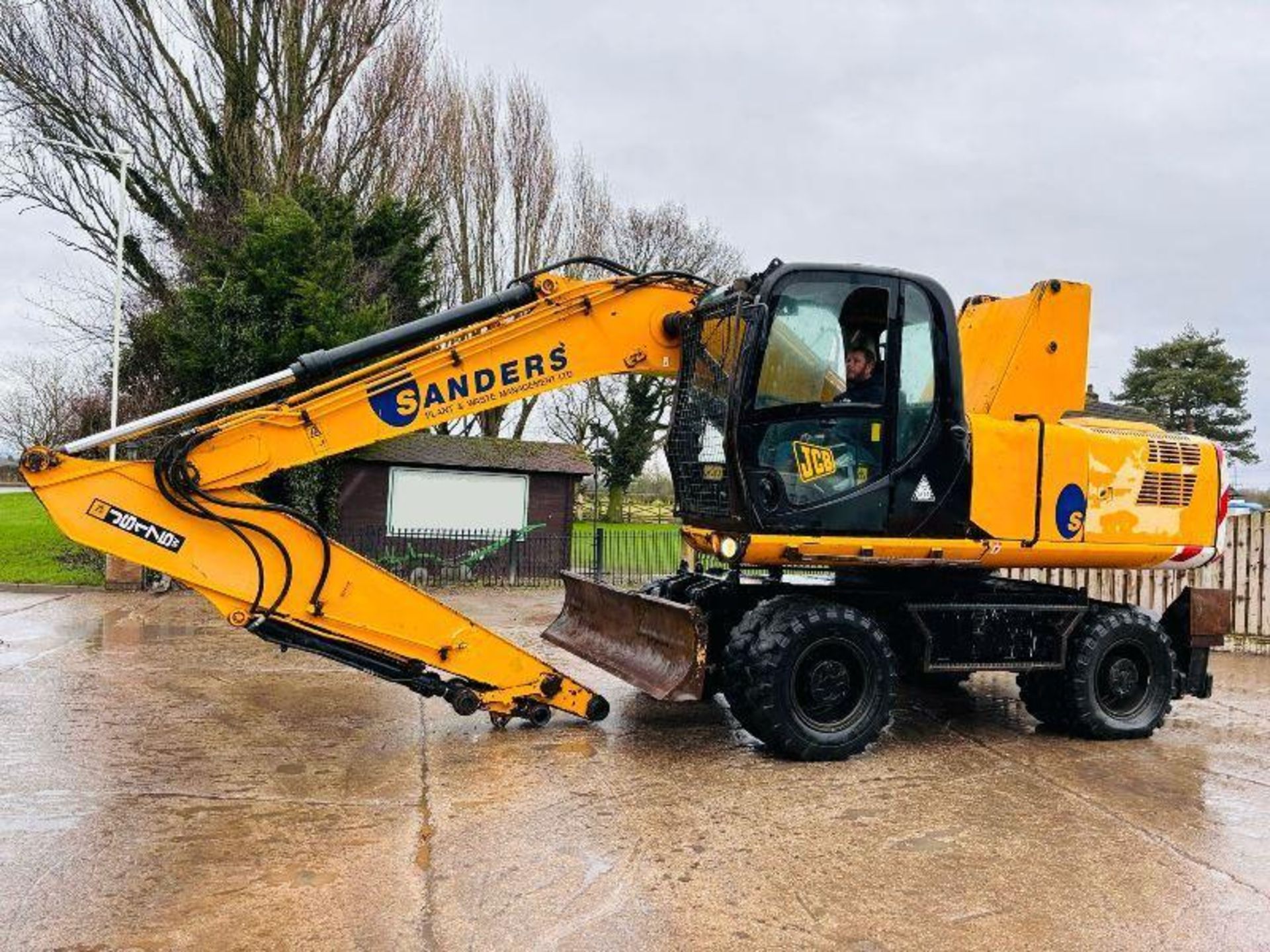 JCB JS175W WHEELED EXCAVATOR *YEAR 2012* C/W FRONT BLADE - Image 7 of 19